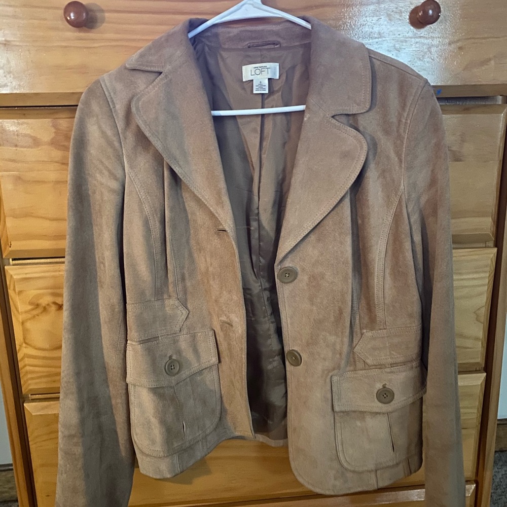 LOFT suede jacket